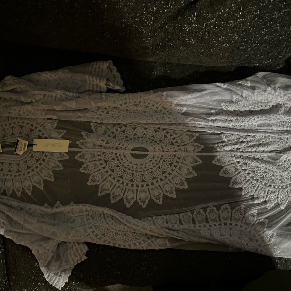 Womens light purple cardigan